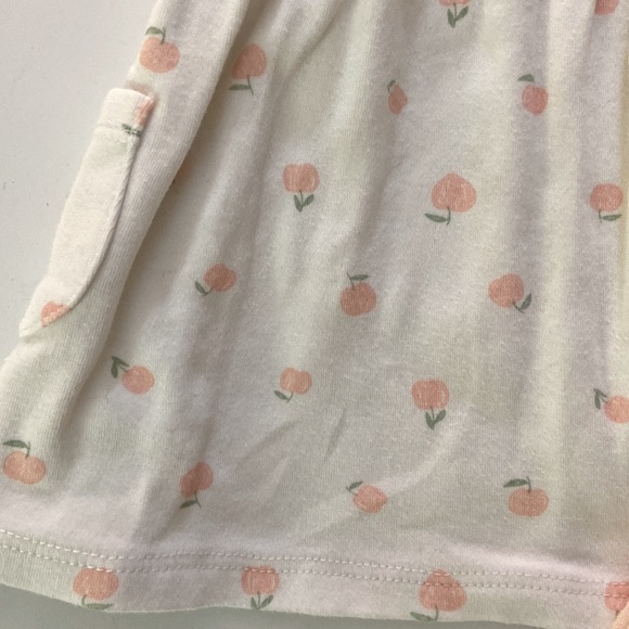 Rabbit Bear peaches summer outfit by Emily and Oliver size 3-6 months - Picture 6 of 7